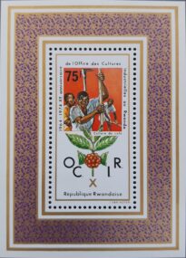 Selos Africanos. Selos Ruanda.