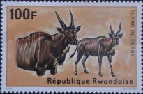 Selos Africanos. Selos Ruanda.