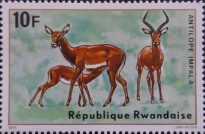 Selos Africanos. Selos Ruanda.