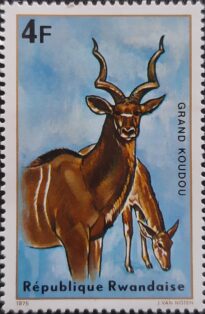 Selos Africanos. Selos Ruanda.