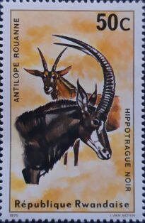 Selos Africanos. Selos Ruanda.