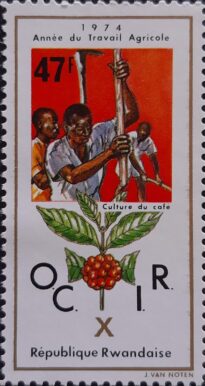 Selos Africanos. Selos Ruanda.