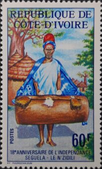 Selos Africanos. Selos Costa do Marfim.