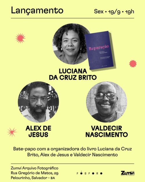 Lançamento do livro Reparação: Memória e Reconhecimento em Salvador